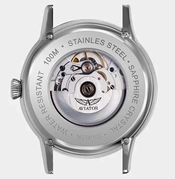 ЧАСОВНИК AVIATOR DOUGLAS DAY-DATE 45MM V.3.20.0.140.4