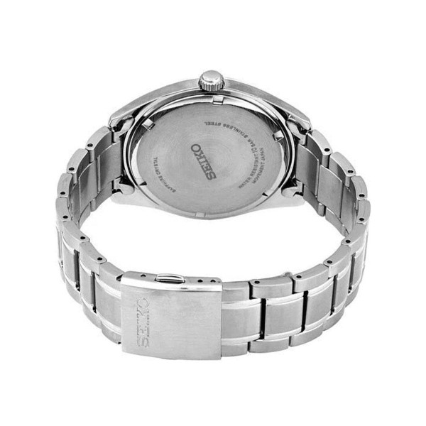 seiko sur375p1 син циферблат кварцов часовник
