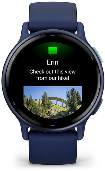 garmin vivoactive 5 navy gps фитнес смарт часовник classicwatches.bg