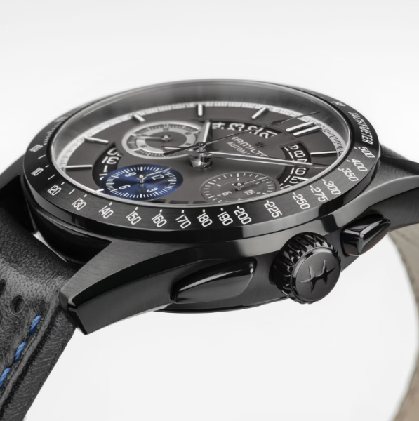 швейцарски спортно-елегантен часовник Hamilton с H-31 механизъм