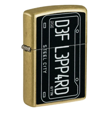 Zippo Def Leppard запалка, Steel City Design