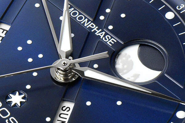 EPOS 3439.322.20.16.25 син циферблат с луминесцентна луна и звезди – classicwatches.bg