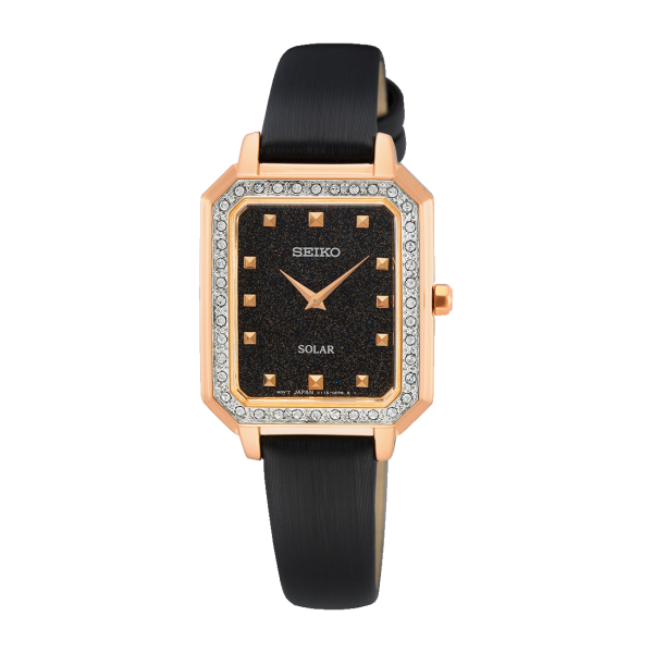 SEIKO SOLAR 25MM LADIES WATCH SUP446P1
