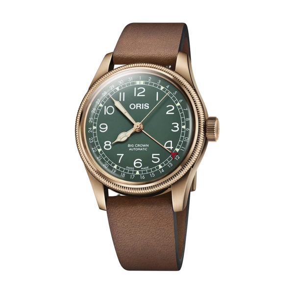 ORIS BIG CROWN POINTER DATE  40MM MEN'S WATCH 754 7741 3167-07 5 20 58BR