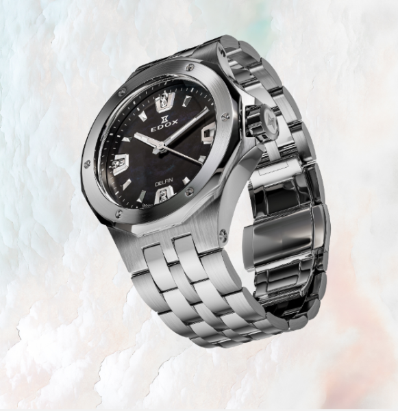 Edox Delfin The Original Date 53100-3M-NANND