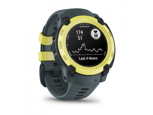 ЧАСОВНИК GARMIN INSTINCT E 40MM ELECTRIC LIME С TWILIGHT КАИШКА 010-02932-01