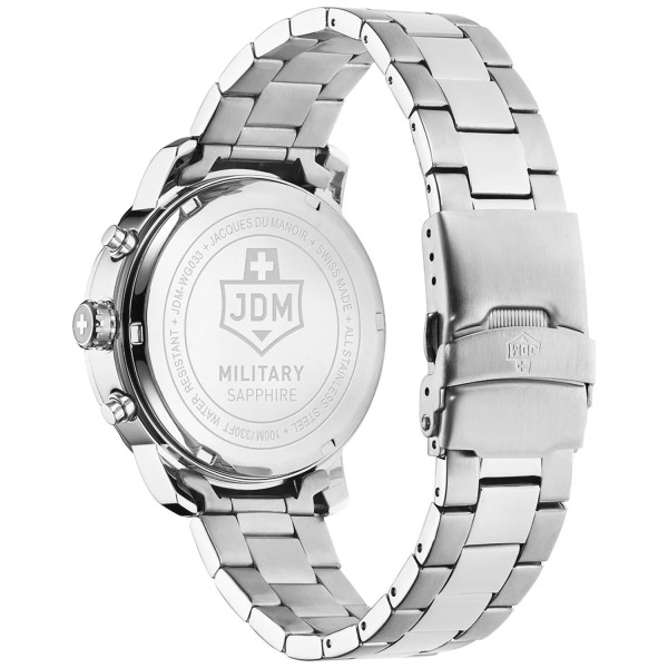 JDM Military Sapphire Challenger Chrono JDM-WG033-02