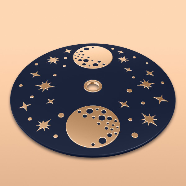 Часовник AVIATOR DOUGLAS MOONFLIGHT DIAMONDS 36M V.1.33.2.383.5