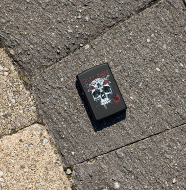 Запалка Zippo - Guns N' Roses, Flower Skull Design