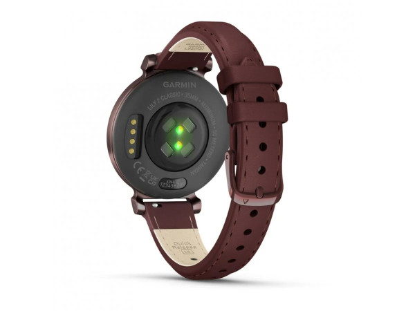 GARMIN LILY 2 CLASSIC DARK BRONZE С MULBERRY КОЖЕНА КАИШКА 010-02839-03