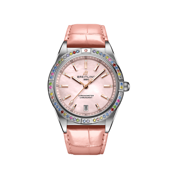 дамски часовник автоматичен breitling-chronomat-south-sea-g10380bb1k1p1-front-view-classicwatches  