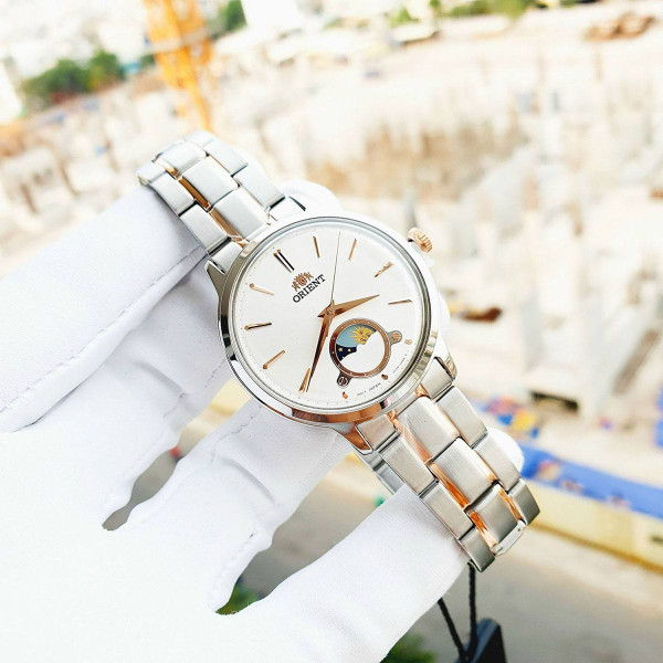 ORIENT SUN AND MOON 34MM LADY'S WATCH RA-KB0001S