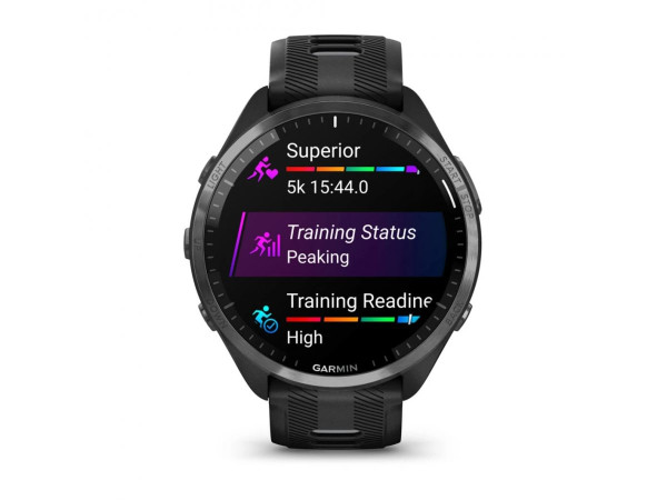 GARMIN FORERUNNER® 965 CARBON GREY DLC TITANIUM 47MM 010-02809-10