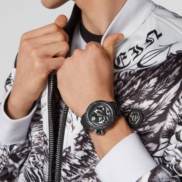 PHILIPP PLEIN PLEIN RICH AUTOMATIC 46MM MEN'S WATCH PWUAA0423