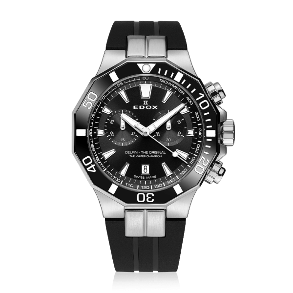 EDOX DELFIN CHRONOGRAPH QUARTZ 43MM MEN'S WATCH 10112 3NCA NIN