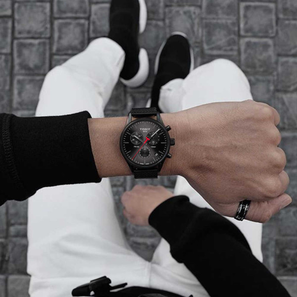 TISSOT PR 100 CHRONOGRAPH QUARTZ 41MM MEN'S WATCH T101.417.33.051.00
