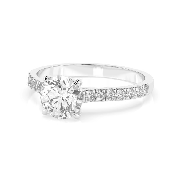 Cara пръстен с диаманти 0.70+0.21 ct GIA сертификат – ЗЛАТНО БИЖУ 14К K101-10094W(5.7)/14K