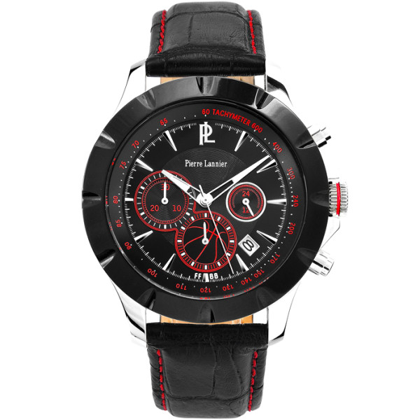 PIERRE LANNIER ELEGANCE CHRONO 45MM MEN'S WATCH  200D353