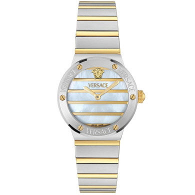 VERSACE GRECA LOGO PEARL 33MM VE0S00325