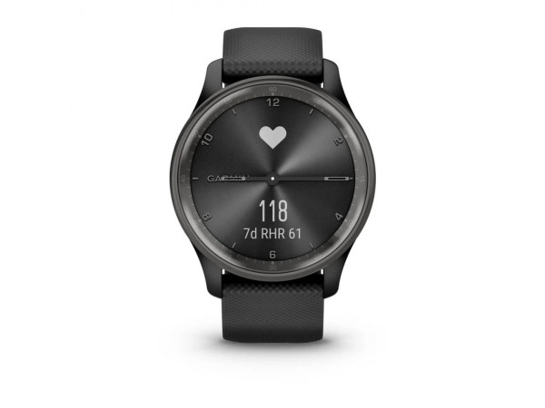 Garmin Vivomove Trend Slate безел с Black корпус и силиконова каишка 010-02665-00