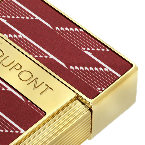 S.T.Dupont Biggy Monogram 1872 Burgundy запалка 25078B