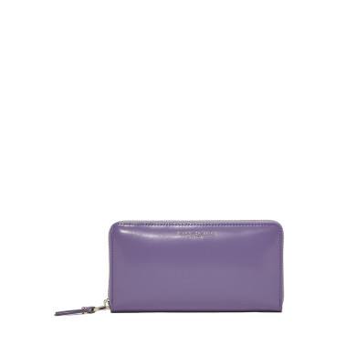 ДАМСКИ ПОРТФЕЙЛ , ЕСТЕСТВЕНА КОЖА-РЪЧНА ИЗРАБОТКА GIANNI CHIARINI 5042/VIOLET