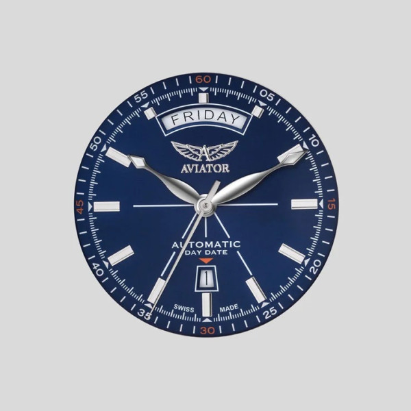 ЧАСОВНИК AVIATOR DOUGLAS DAY-DATE 45MM V.3.20.0.145.4