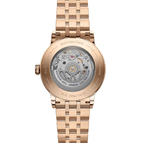 Raymond Weil 2130-P5S-64001 с прозрачeн гръб и сапфир кристал