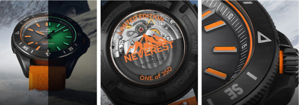 часовник norqain adventure neverest лимитиран модел 350 броя classicwatches.bg
