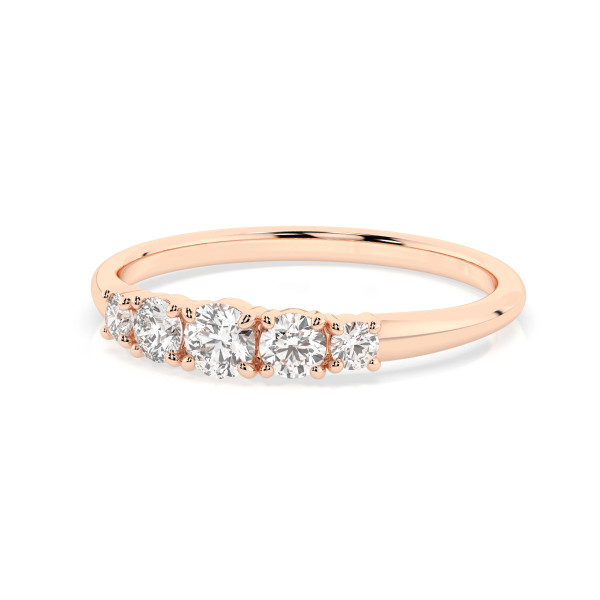Cara пръстен с диаманти 0.15+0.27 ct – ЗЛАТНО БИЖУ 14К K101-10128R/14K