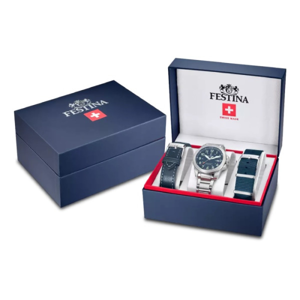 Festina F20081/2 мъжки швейцарски часовник Field – classicwatches.bg