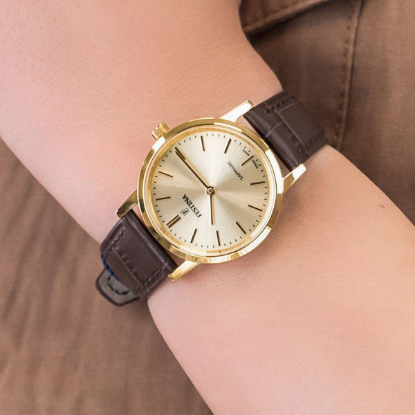 FESTINA SWISS MADE 29.3MM LADIES WATCH F20017/2