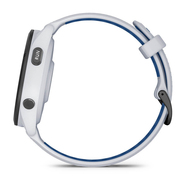 Garmin Forerunner 265 Black безел с Whitestone корпус и Whitestone/Tidal Blue силиконова каишка 010-02810-11
