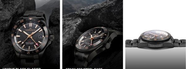 Часовник NORQAIN NEVEREST GMT Glacier 41mm N1100.22B02.B01 – прозрачен гръб с надпис “Adventure – Freedom – Independence” – classicwatches.bg