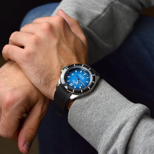 EDOX SKYDIVER NEPTUNIAN EDITION AUTOMATIC 44MM MEN'S  80120 3NCA BUIDN