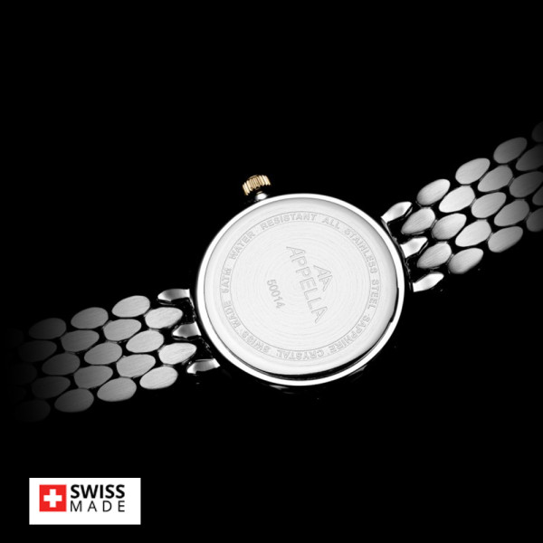 часовник Appella L50014.2171DQ два диаманта дата classicwatches.bg