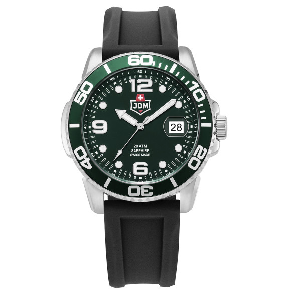 Мъжки часовник JDM Military Sapphire Mike Plus сет с каишки JDM-WG029-01