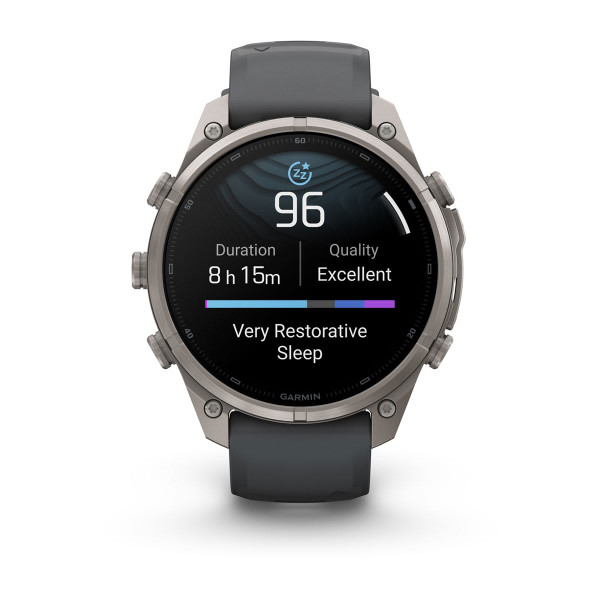 Garmin Fenix 9 Pro inReach Titanium с Graphite/Black силиконова каишка 010-04336-21