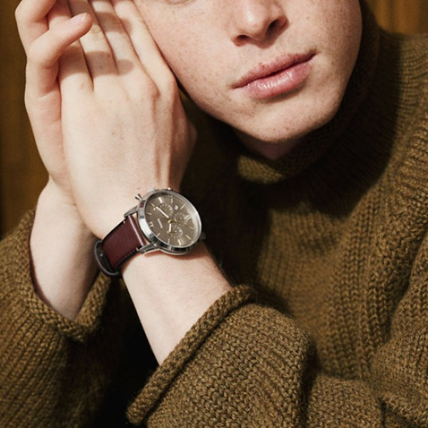 Fossil FS6129 мъжки хронограф със сив циферблат – classicwatches.bg