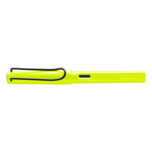 Писалка Lamy Safari - Neon Yellow, F перо