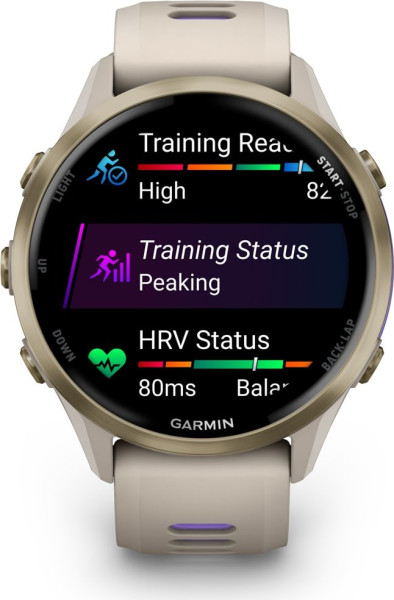 СМАРТ ЧАСОВНИК GARMIN FORERUNNER 970 SOFT GOLD TITANIUM 47 ММ  010-02969-12