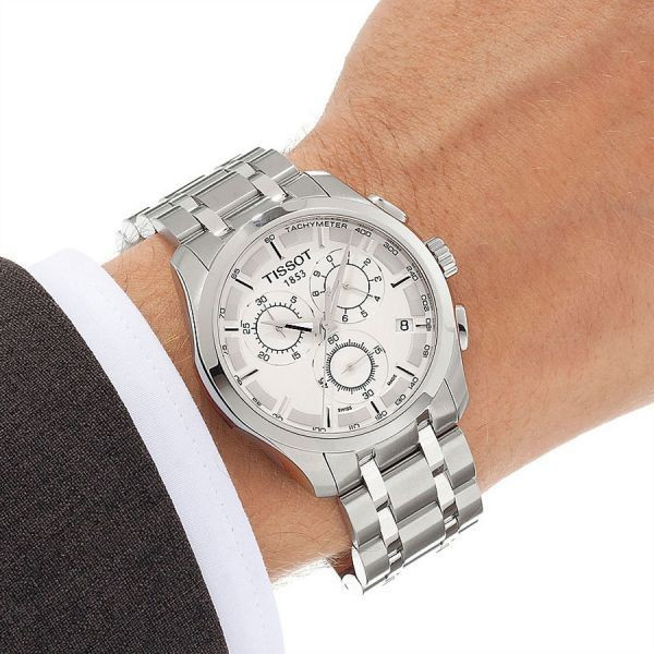 TISSOT COUTURIER QUARTZ CHRONOGRAPH 41MM MEN'S WATCH  T035.617.11.031.00