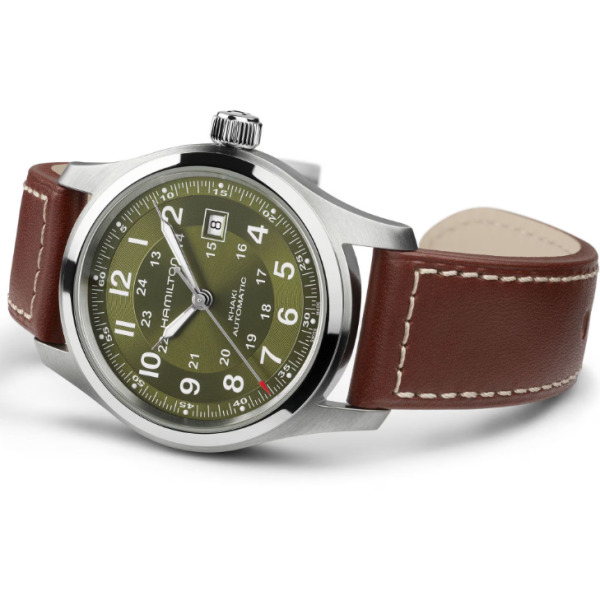 Hamilton H70605560 с сапфирено стъкло и Super-LumiNova индекси