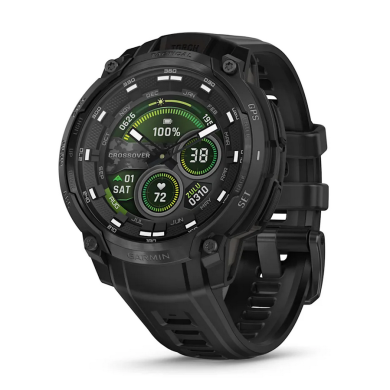 ЧАСОВНИК GARMIN INSTINCT CROSSOVER AMOLED TACTICAL BLACK 010-03398-02