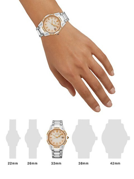 SEIKO QUARTZ 33MM LADY'S WATCH SKK730P1