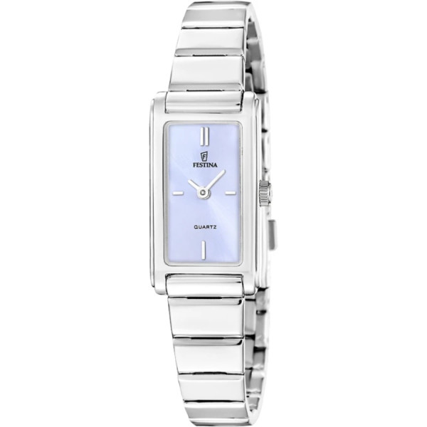 часовник festina f20767/3 дамски син циферблат правоъгълен корпус classicwatches.bg