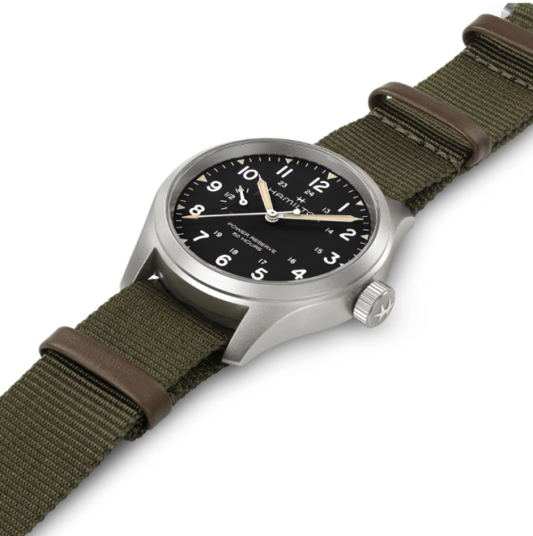 HAMILTON KHAKI FIELD MECHANICAL POWER RESERVE 40MM H69509930