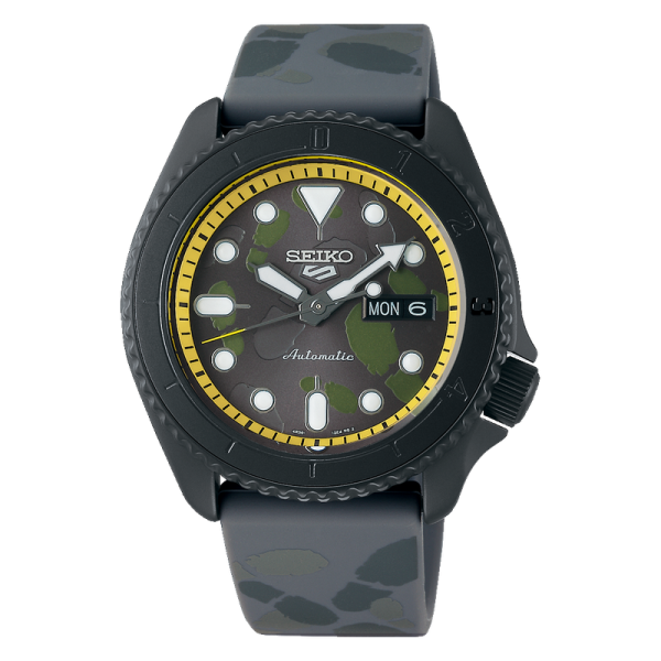 SEIKO 5 SPORTS ONE PIECE SANJI LIMITED EDITION 42.5MM MEN'S WATCH SRPH69K1