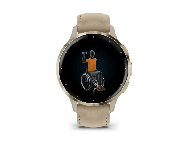 Garmin Venu 3S Soft Gold/French Grey AMOLED дисплей – classicwatches.bg