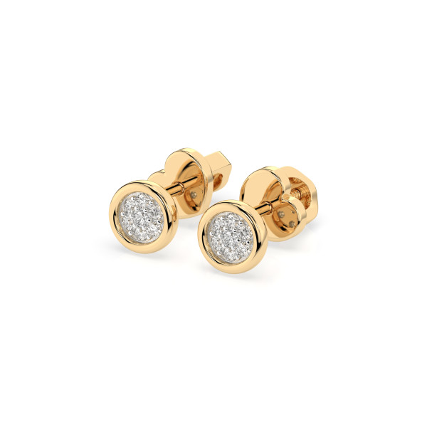 Cara Diamanti обеци с диаманти K102-10068Y